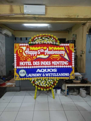 Papan Bunga di Sarijaya Majalaya